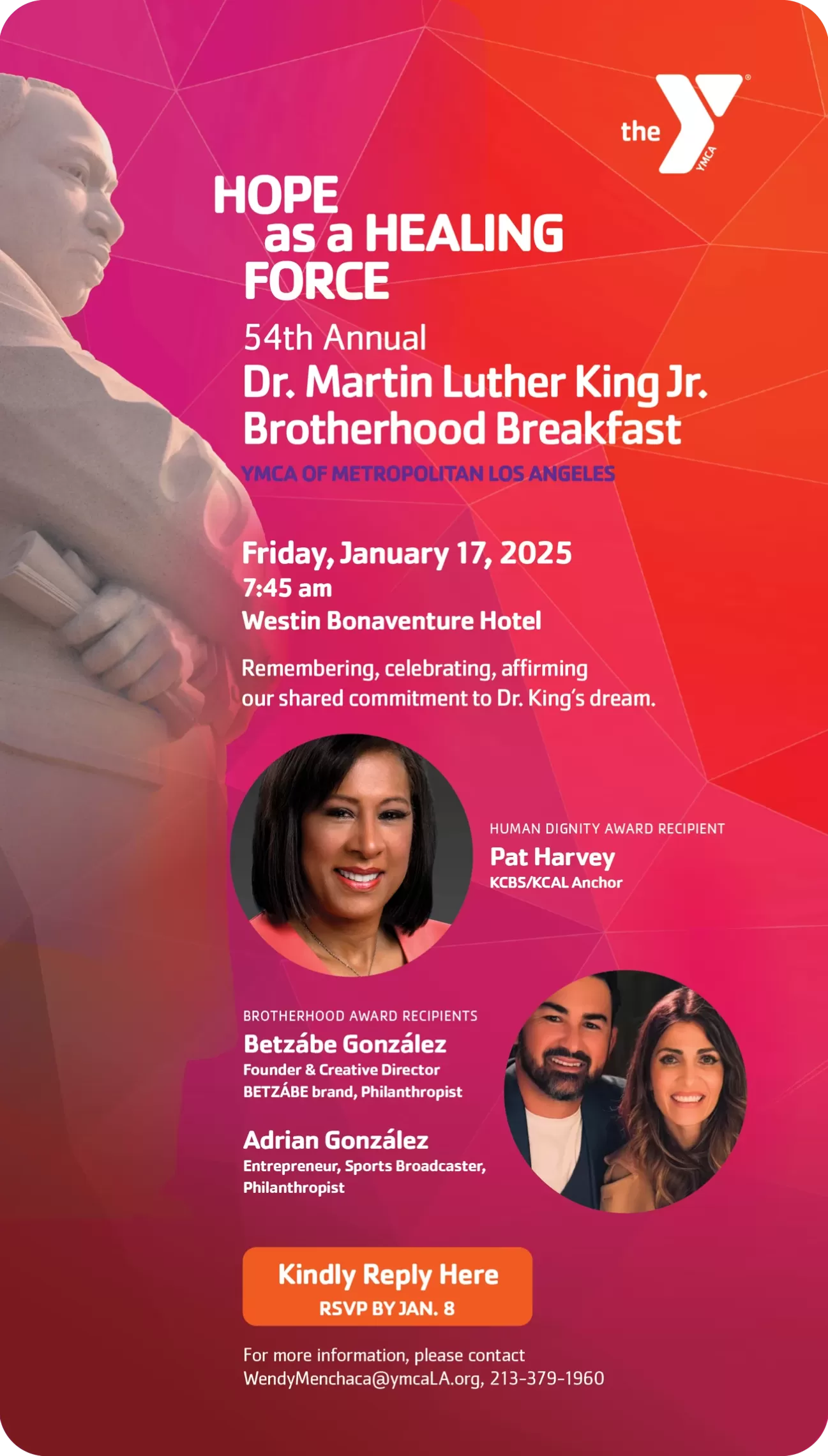 YMCALA MLK 2025 Event Invite